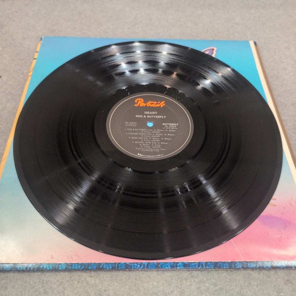 Heart Dog & Butterfly Vinyl LP 1978 Portrait Records PR 35555 Classic Rock - Picture 4 of 4